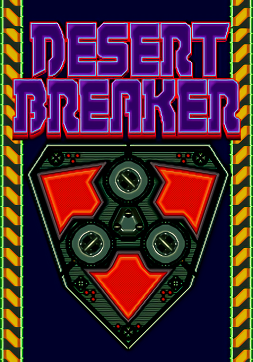 Desert Breaker (World, FD1094 317-0196) Arcade Game Cover